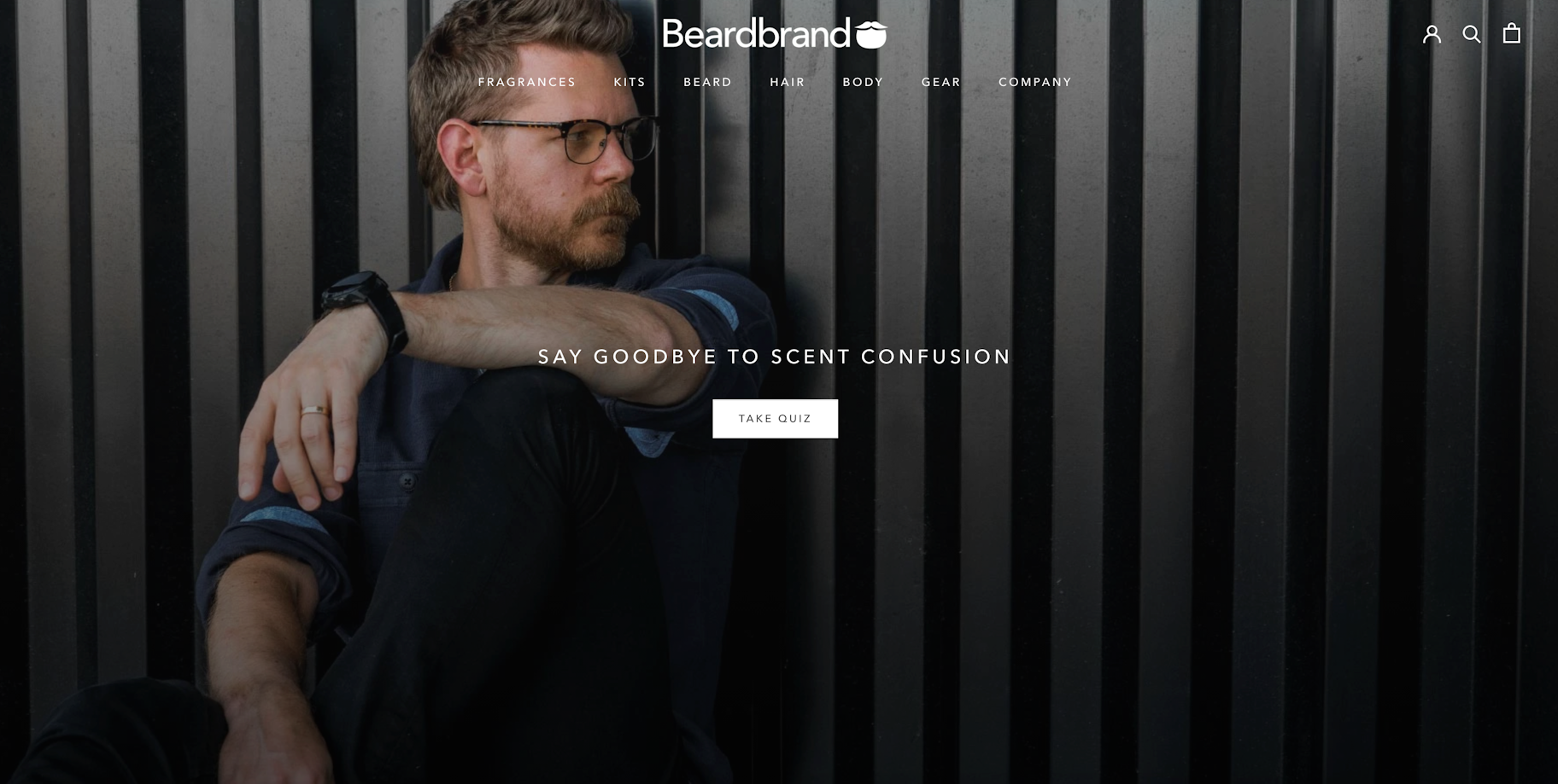 Shopify商店的灵感Beardbrand