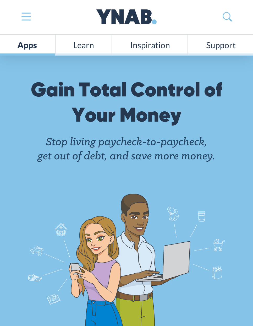 个人预算建议:使用像YNAB这样的应用程序