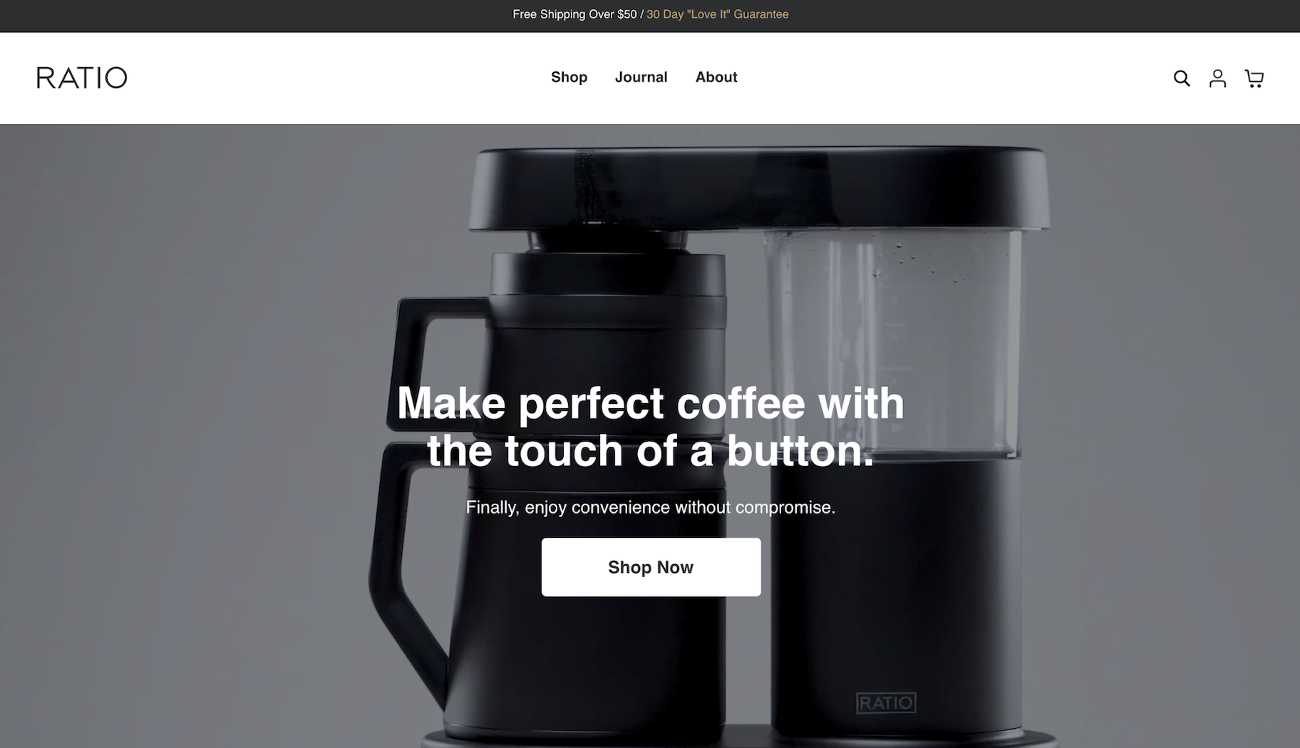 小企业网站的例子:比例