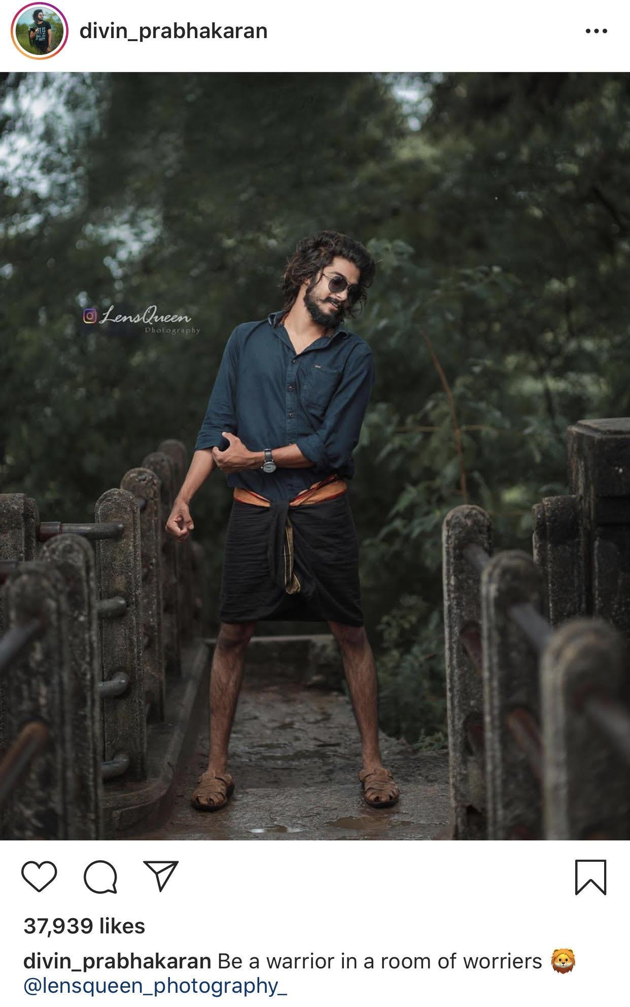 Instagram上的男孩配文