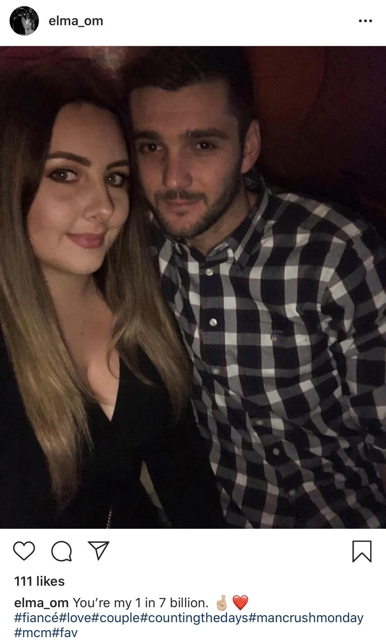 Instagram上的情侣配图