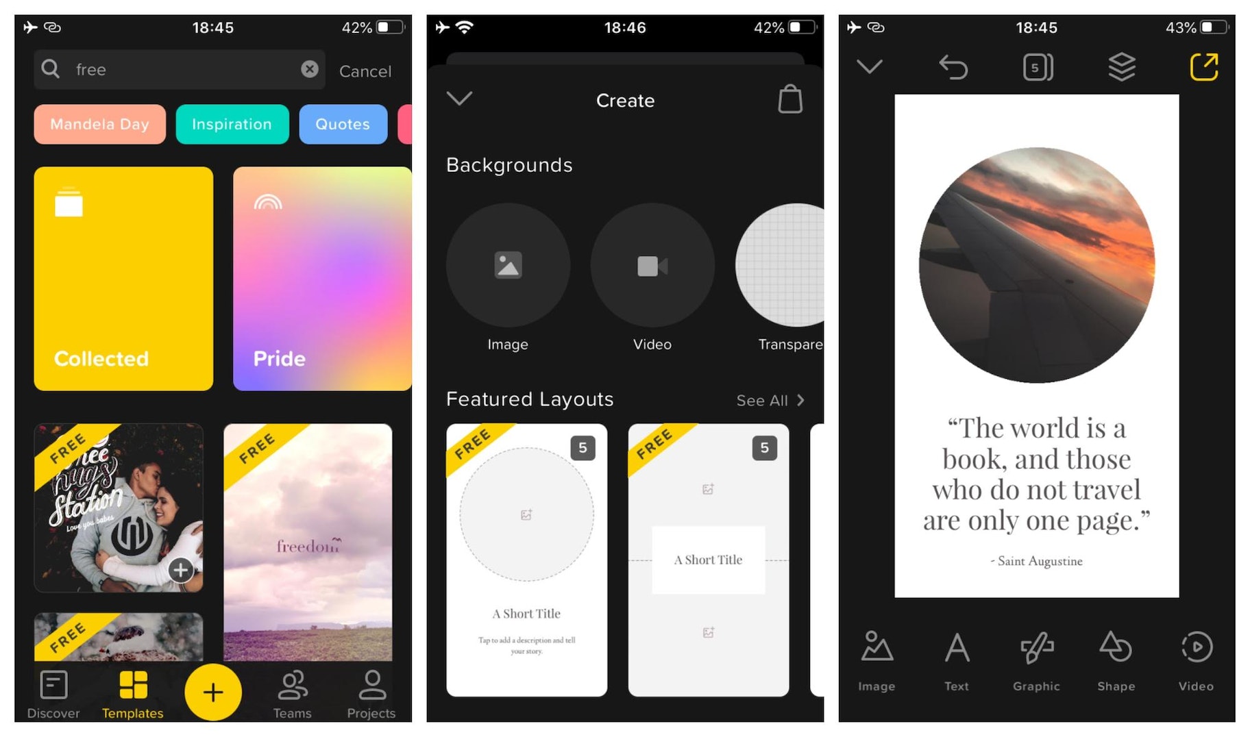 在Instagram故事设计应用程序