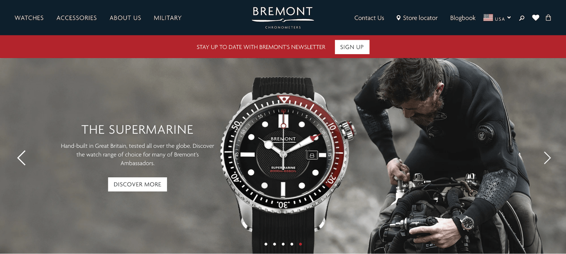 Bremont网站