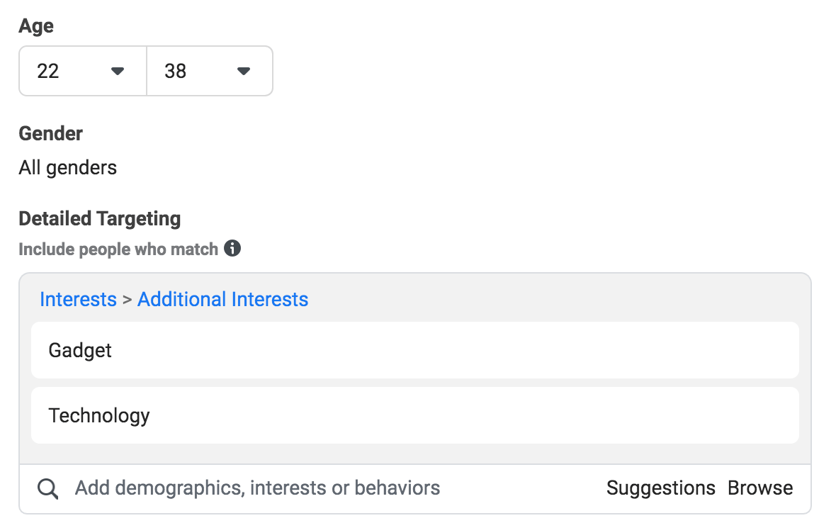 Instagram audience targeting