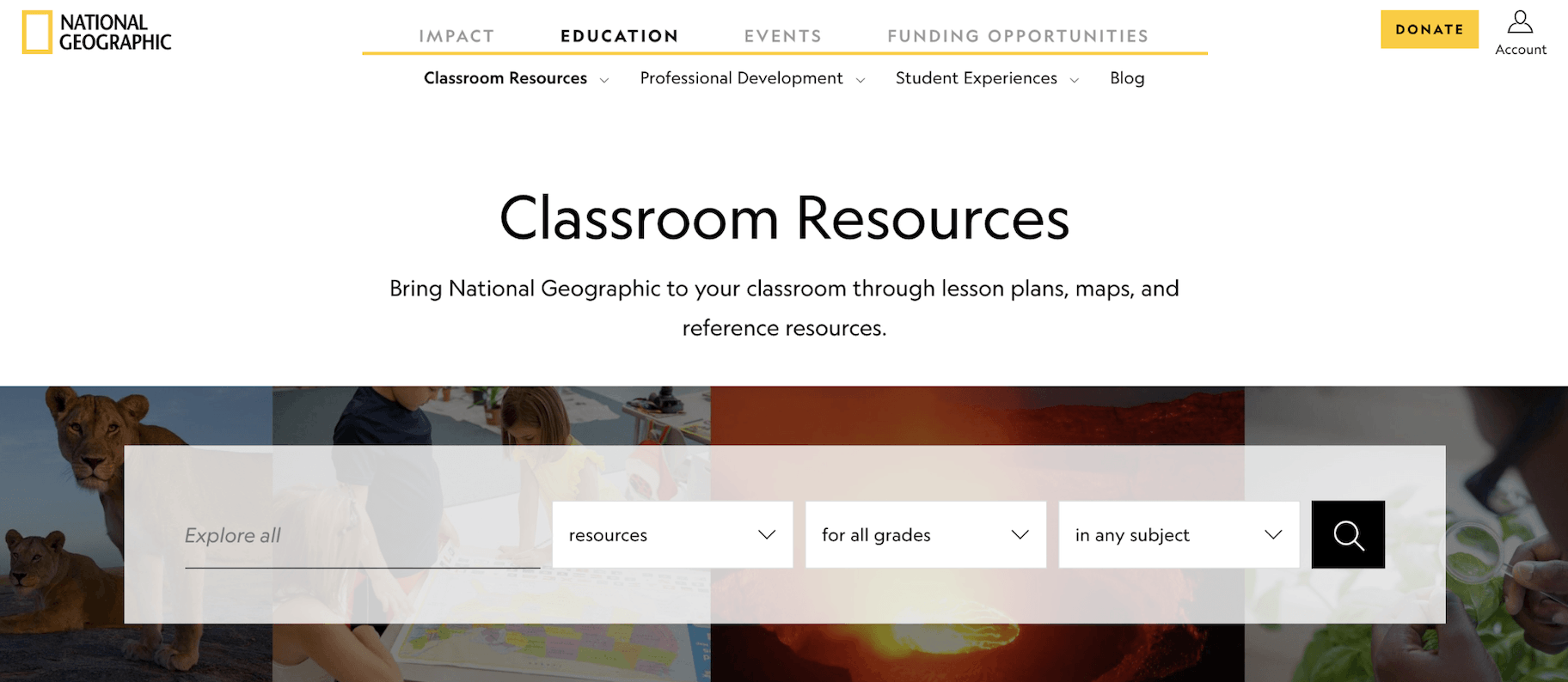 国家地理教学资源