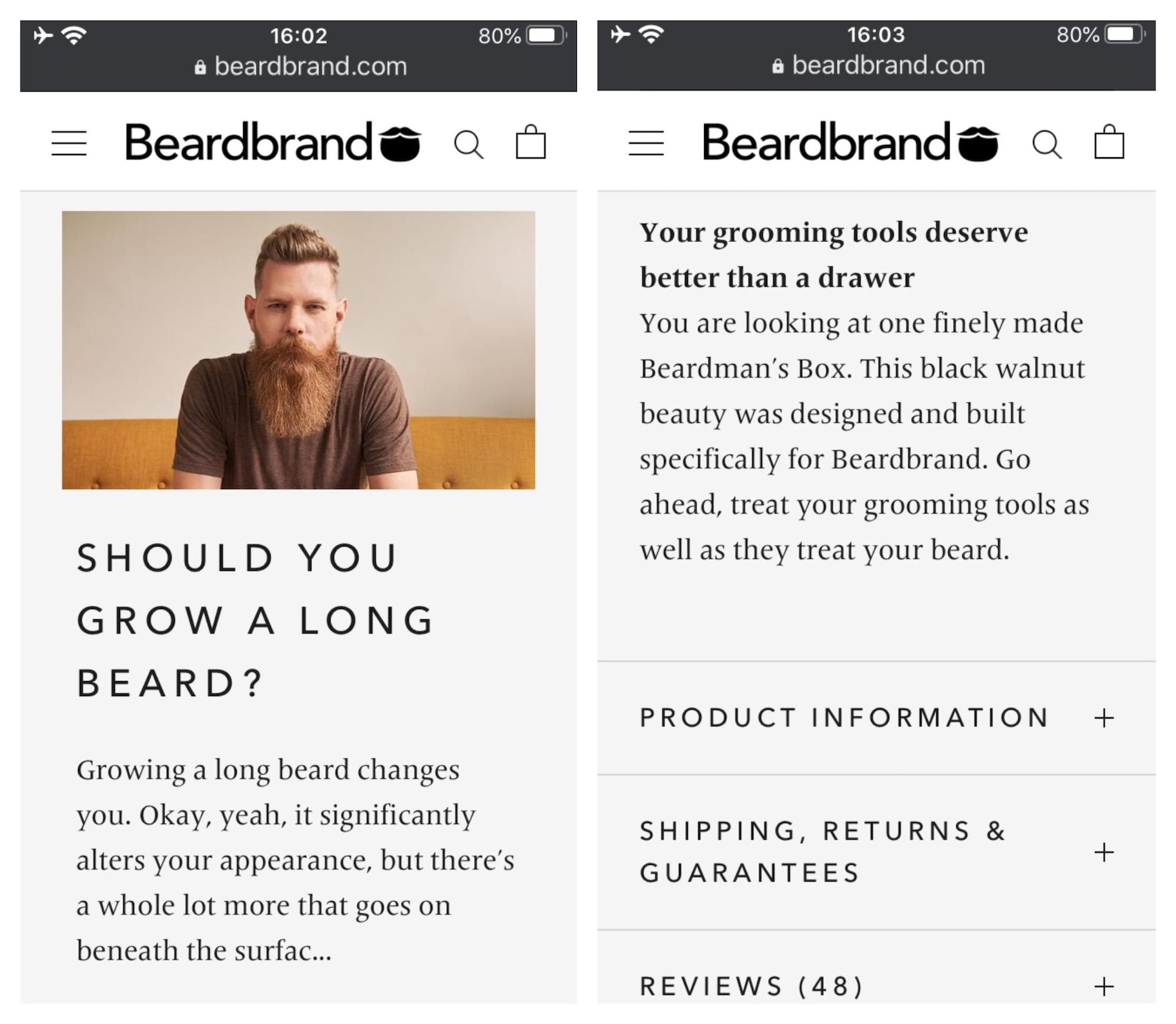 Beardbrand大号字体