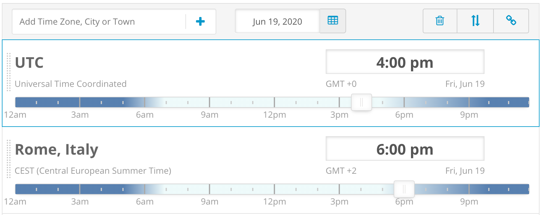 精明的时间转换