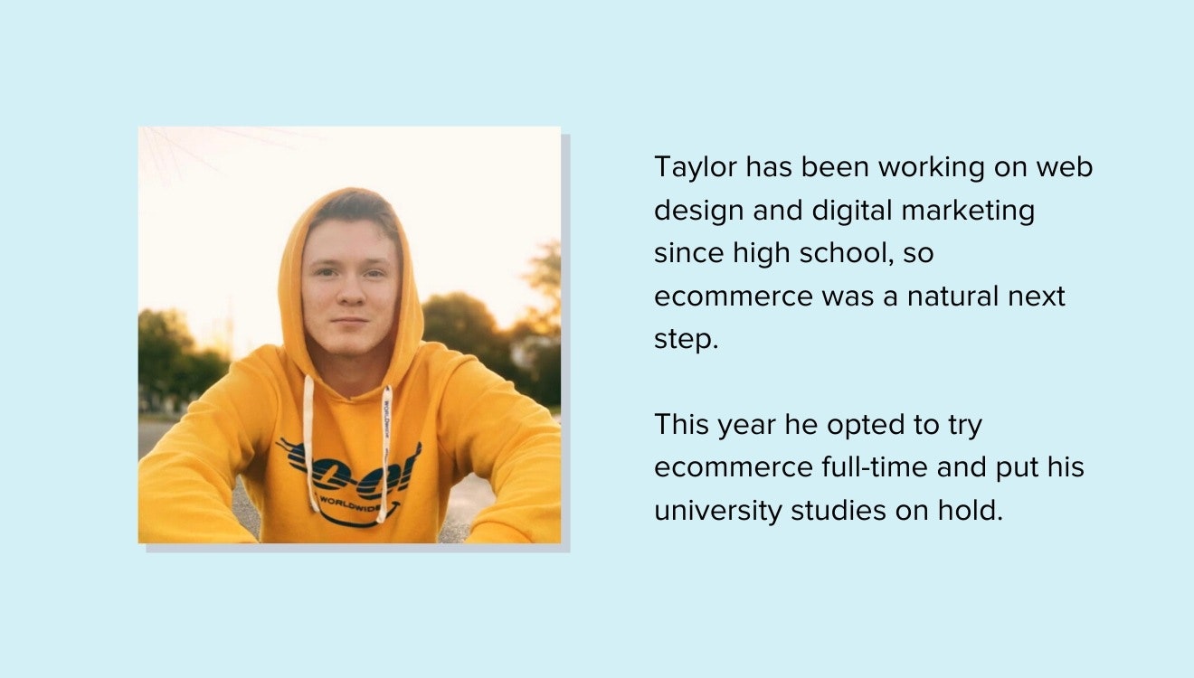 电子商务企业家泰勒·赖利