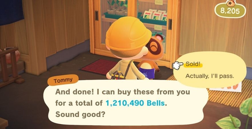 《动物之森》中Nook的缝隙