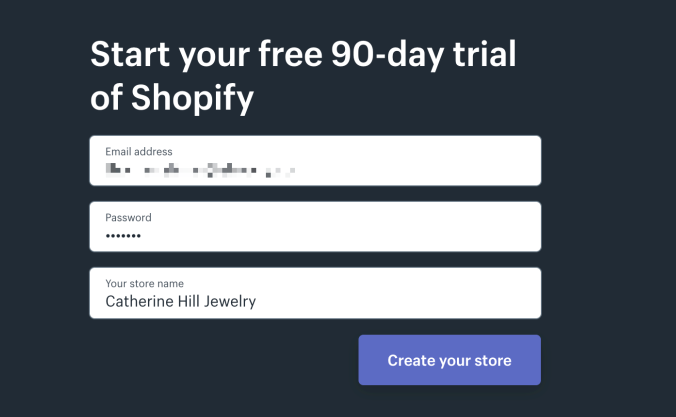 how to set up a shopify store