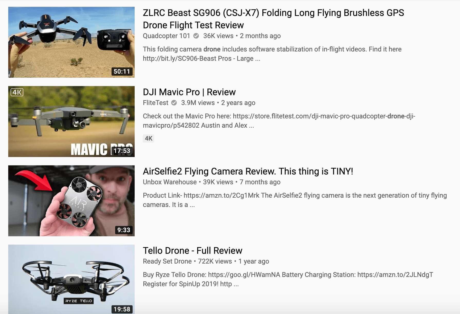 产品在网上出售无人机