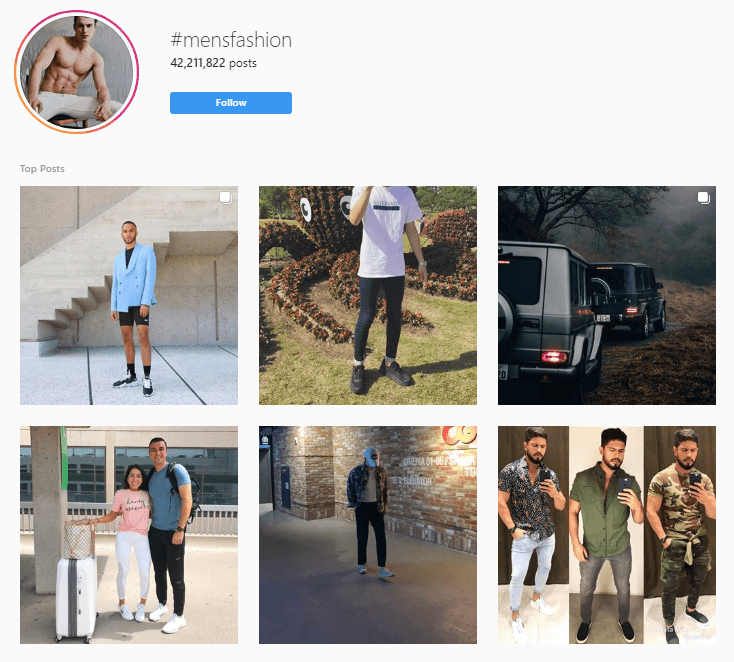 在instagram上寻找大喊搭档