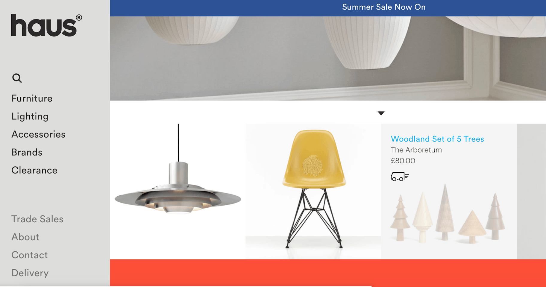 在网站上购买家具