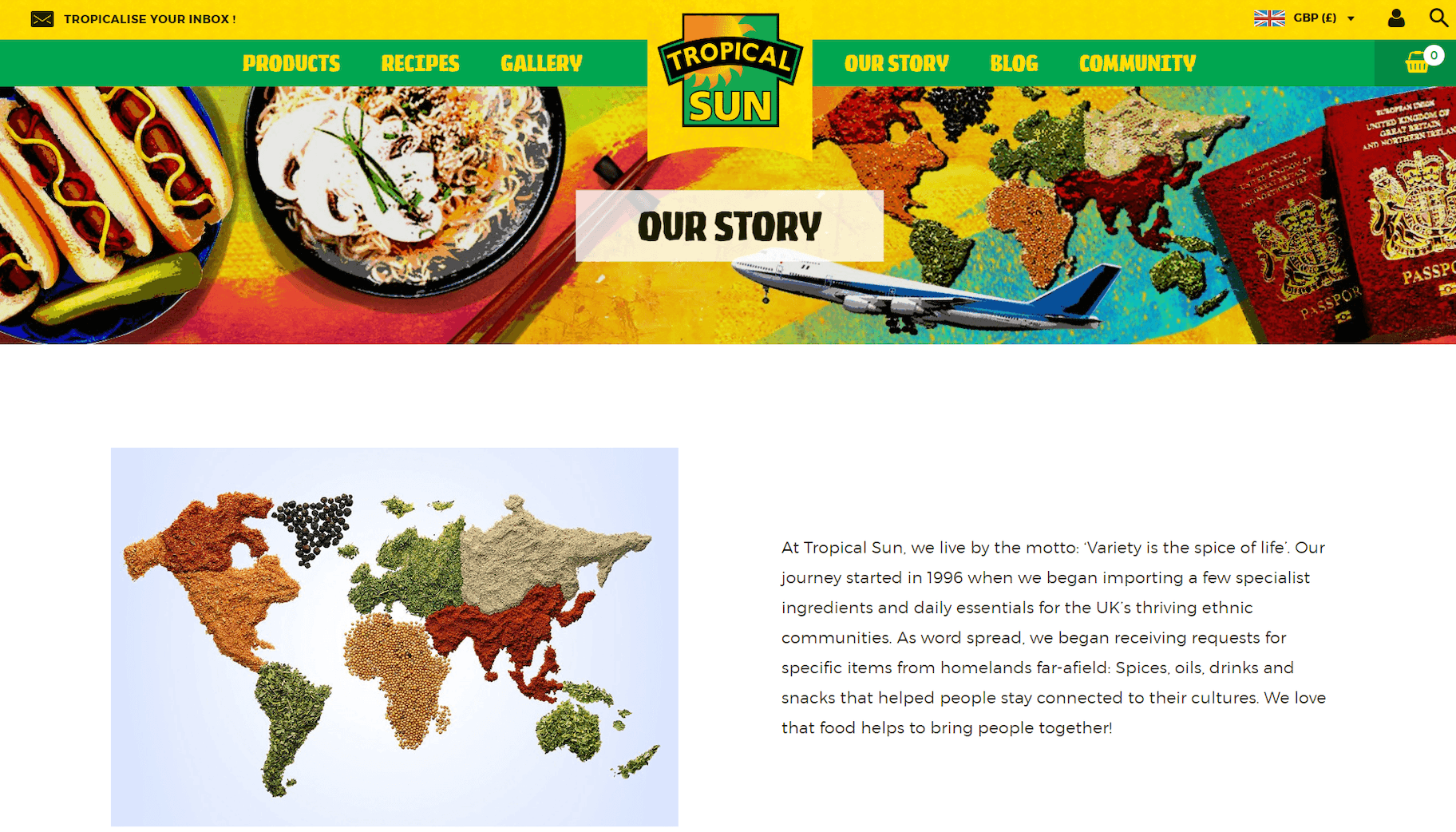 品牌故事热带太阳网站