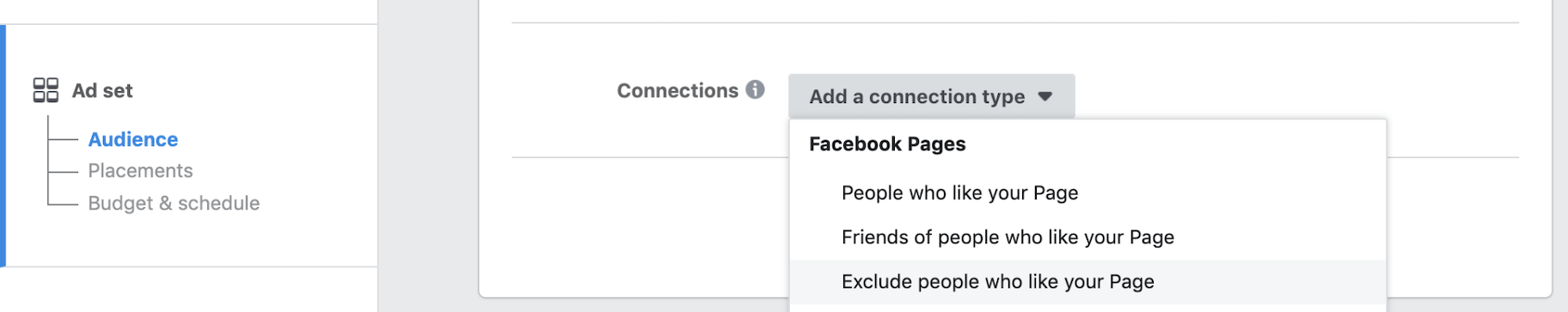 Facebook广告定位