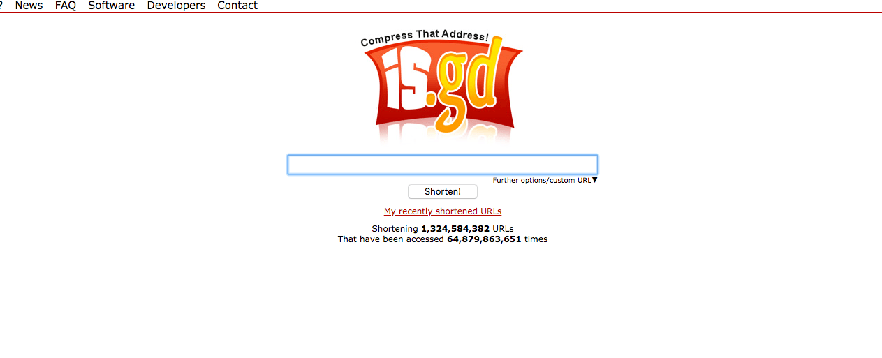 顶级URL缩短器- is.gd
