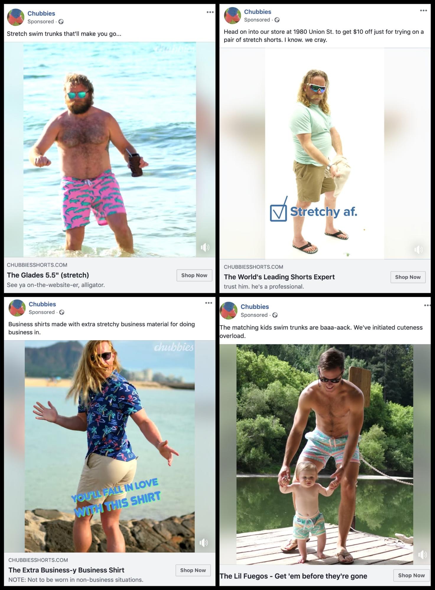 胖乎乎的Facebook信息和广告