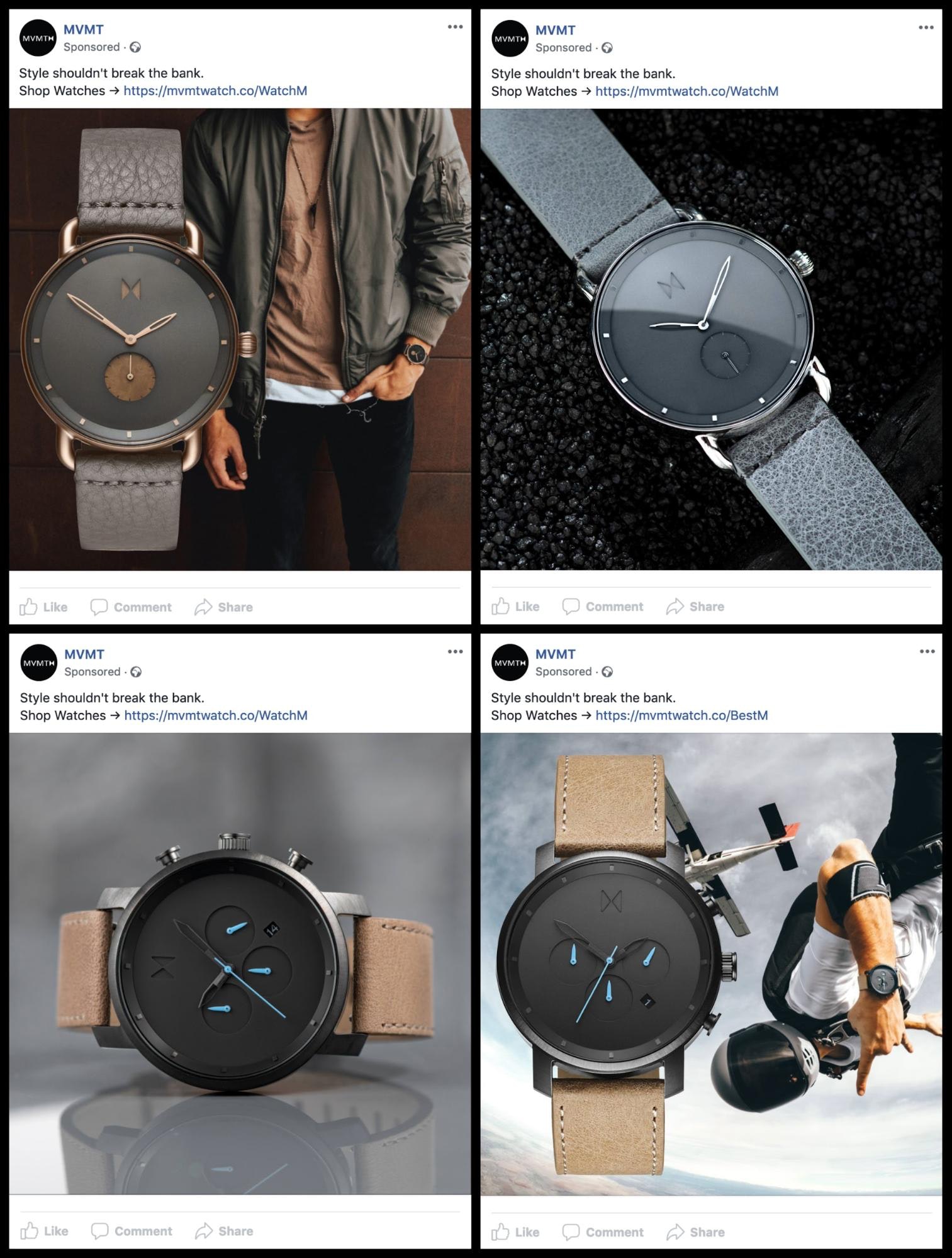 MVMT Facebook信息和广告