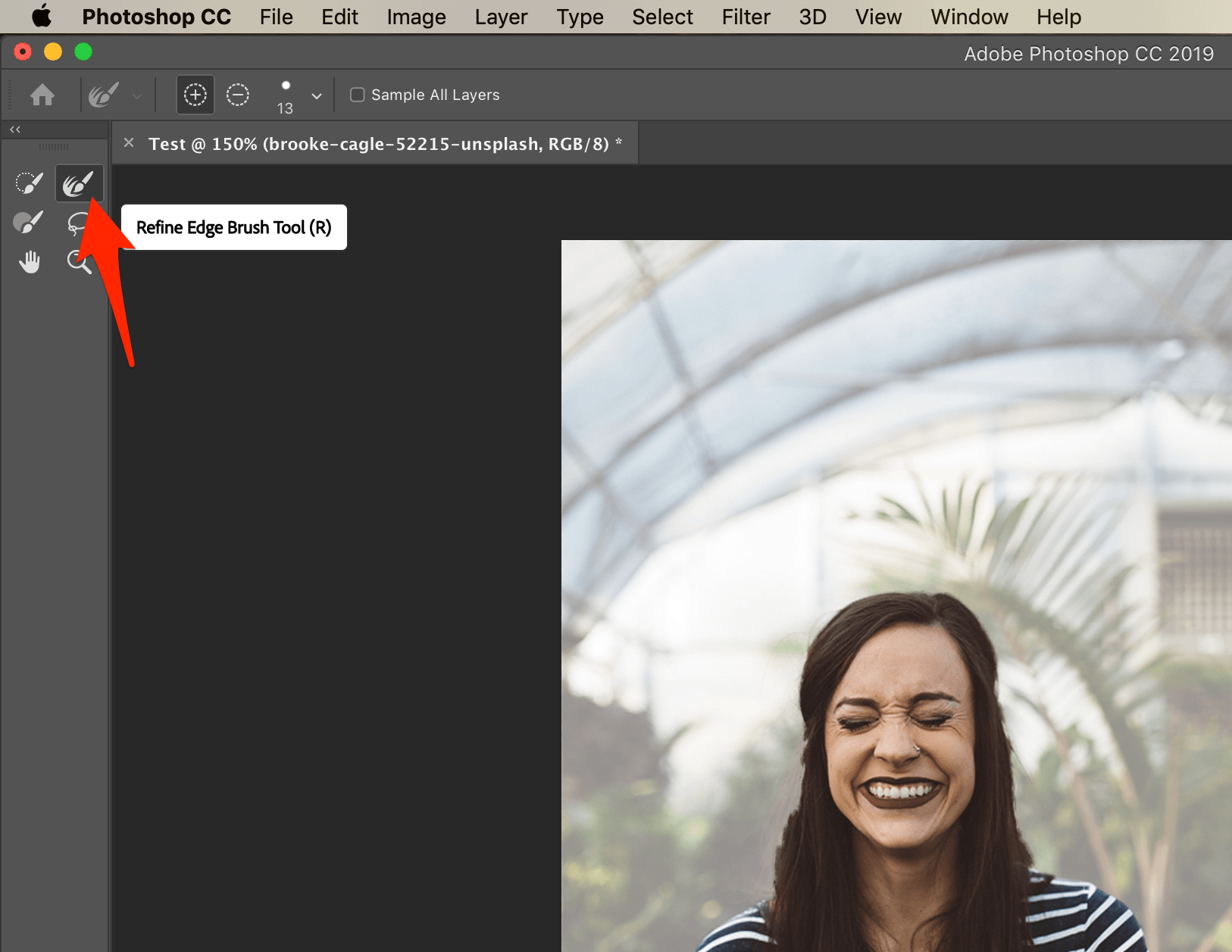 Photoshop提炼边缘笔刷工具