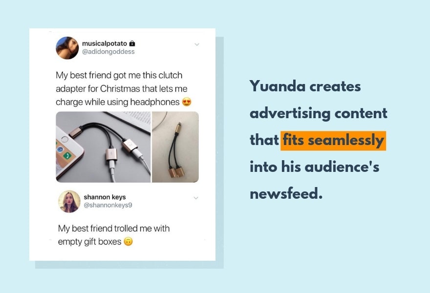 天衣无缝的广告使王源达从竞争对手中脱颖而出