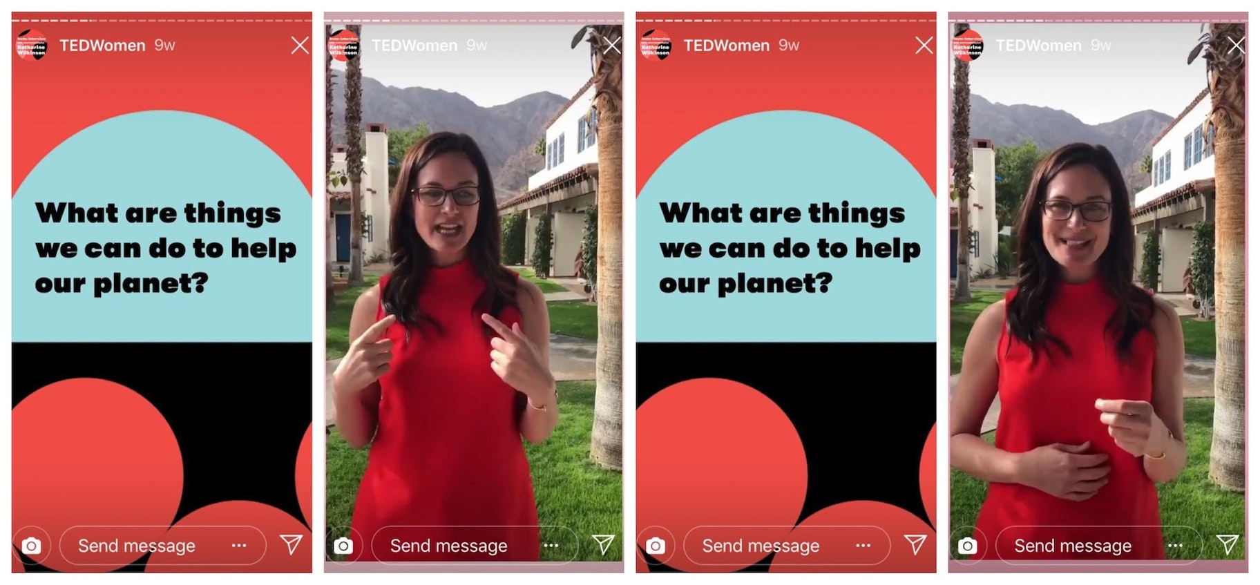 TEDWomen Instagram模板