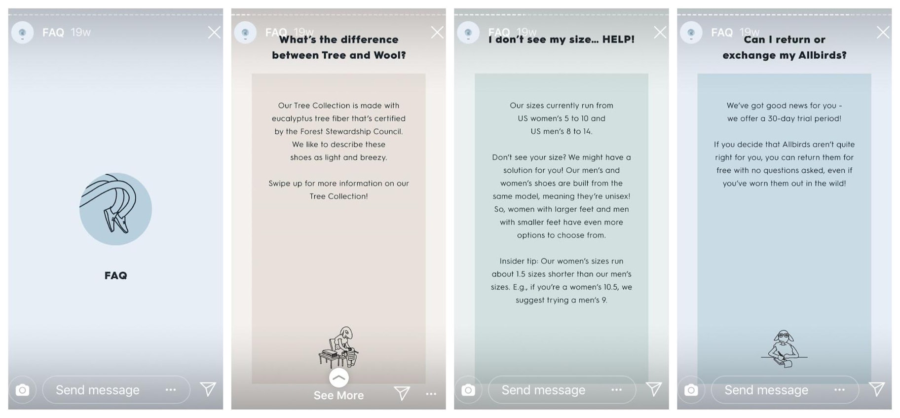 All Birds Instagram模板