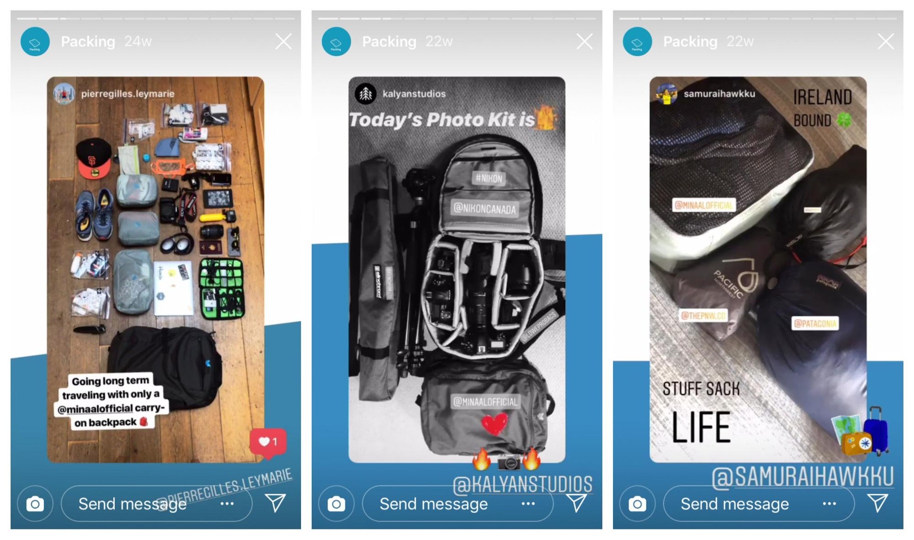 迷你Instagram模板