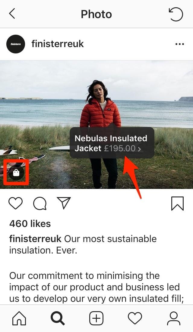 Instagram商店帖子