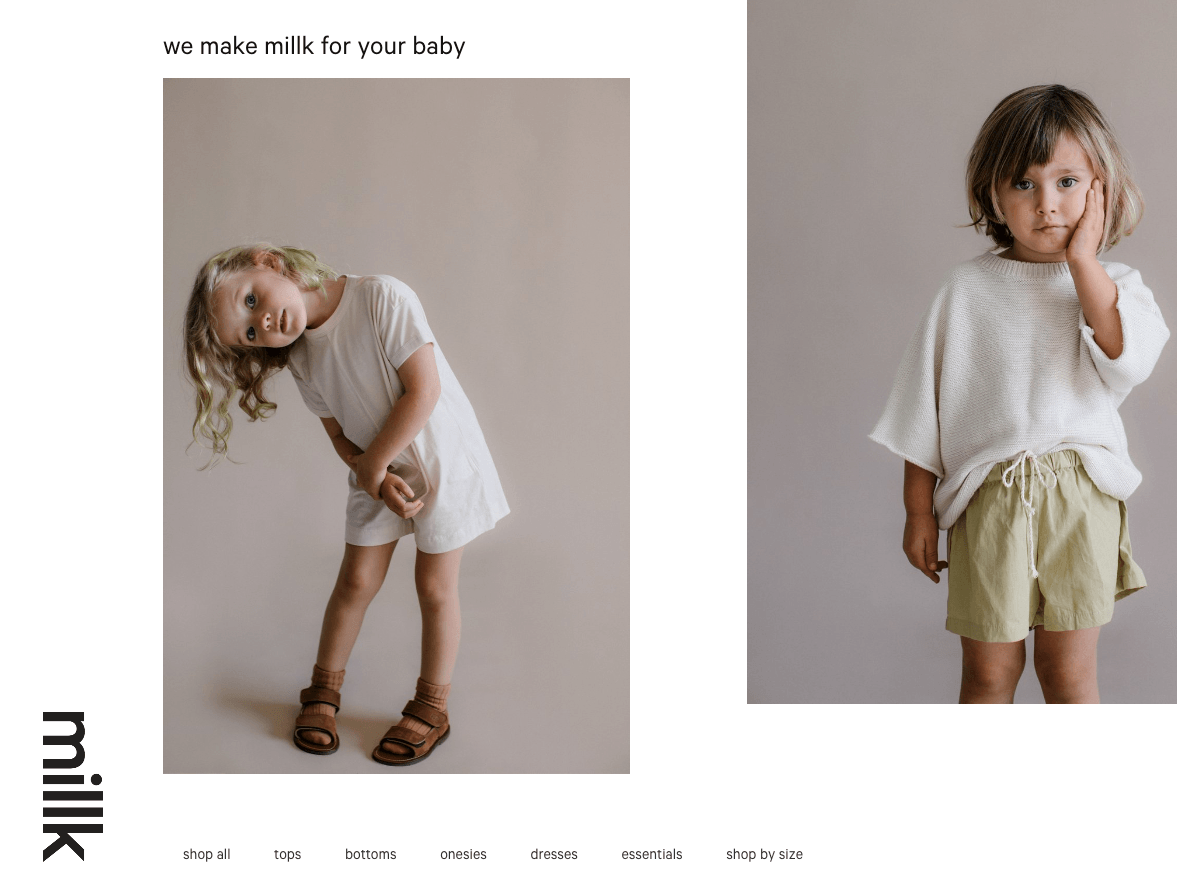 最好的婴儿服装商店