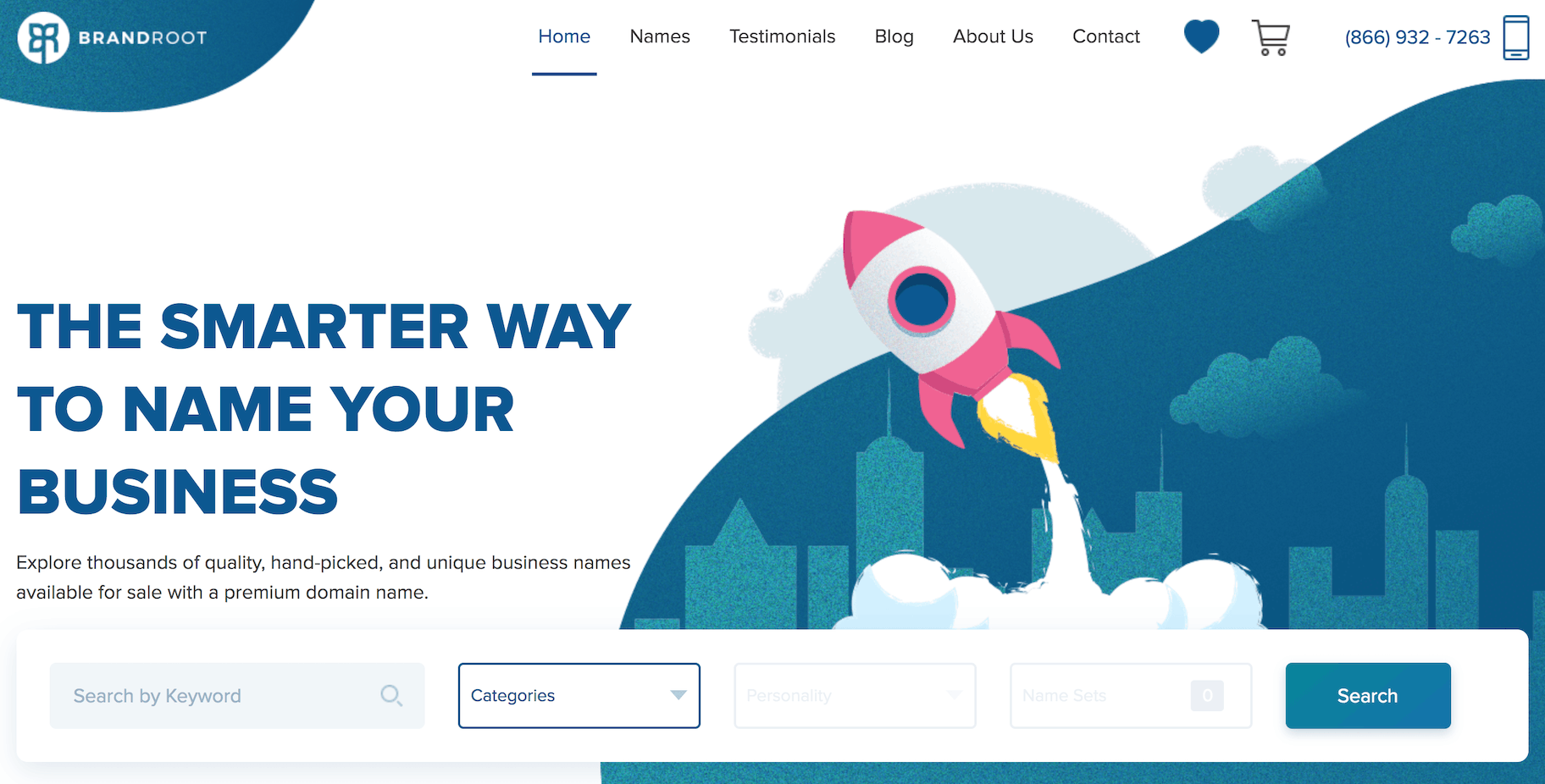 Brandroot企业名称生成器