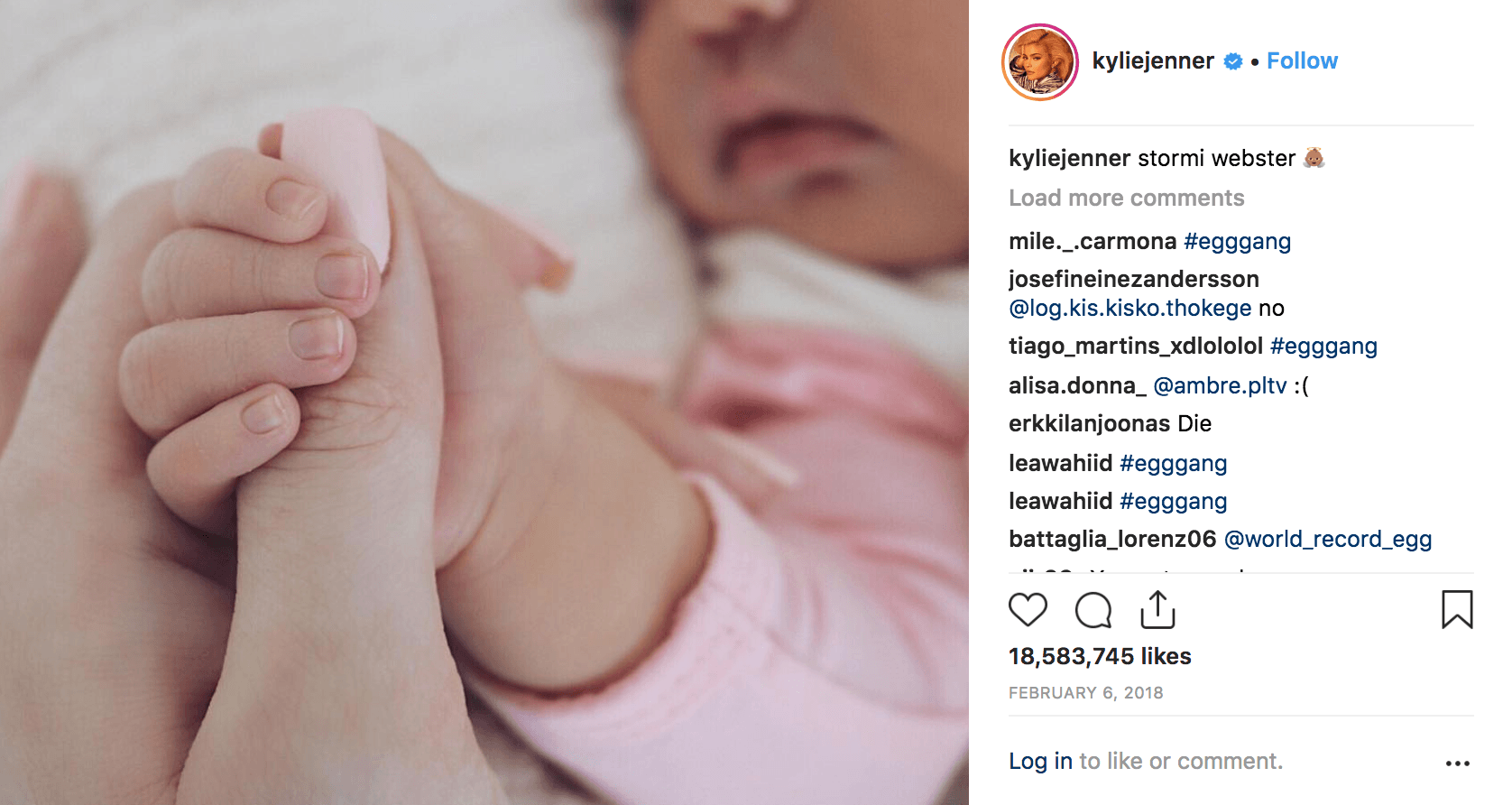 instagram likes kylie jenner