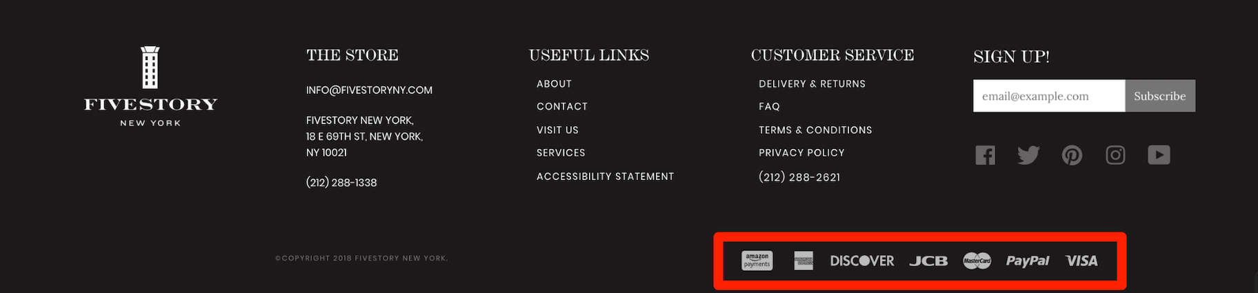 值得信赖的支付提供商标志