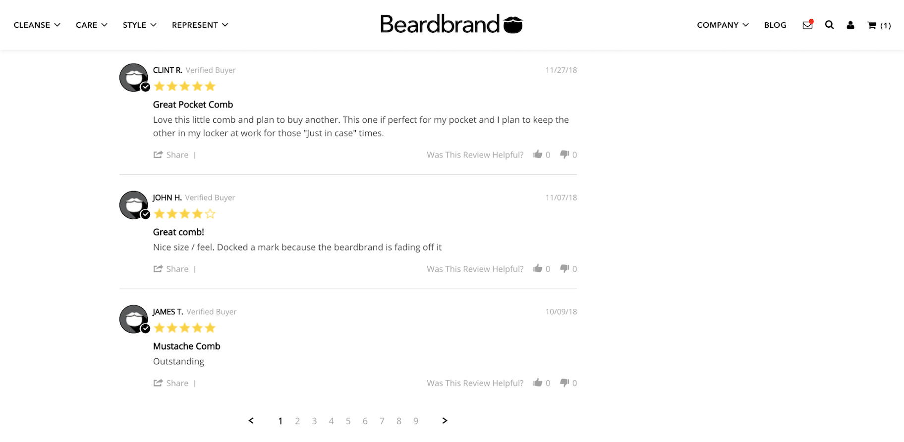 社会证明产品评论