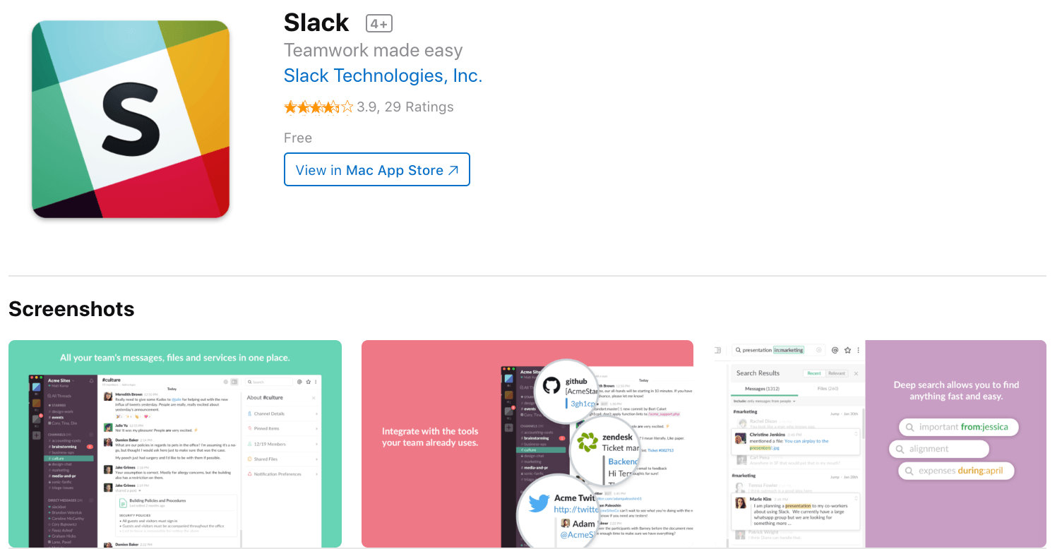营销应用Slack