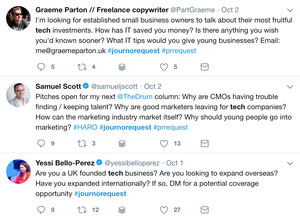 Twitter高级搜索示例