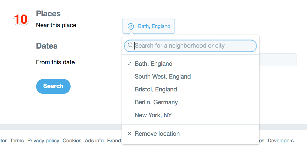 日期推特高级搜索