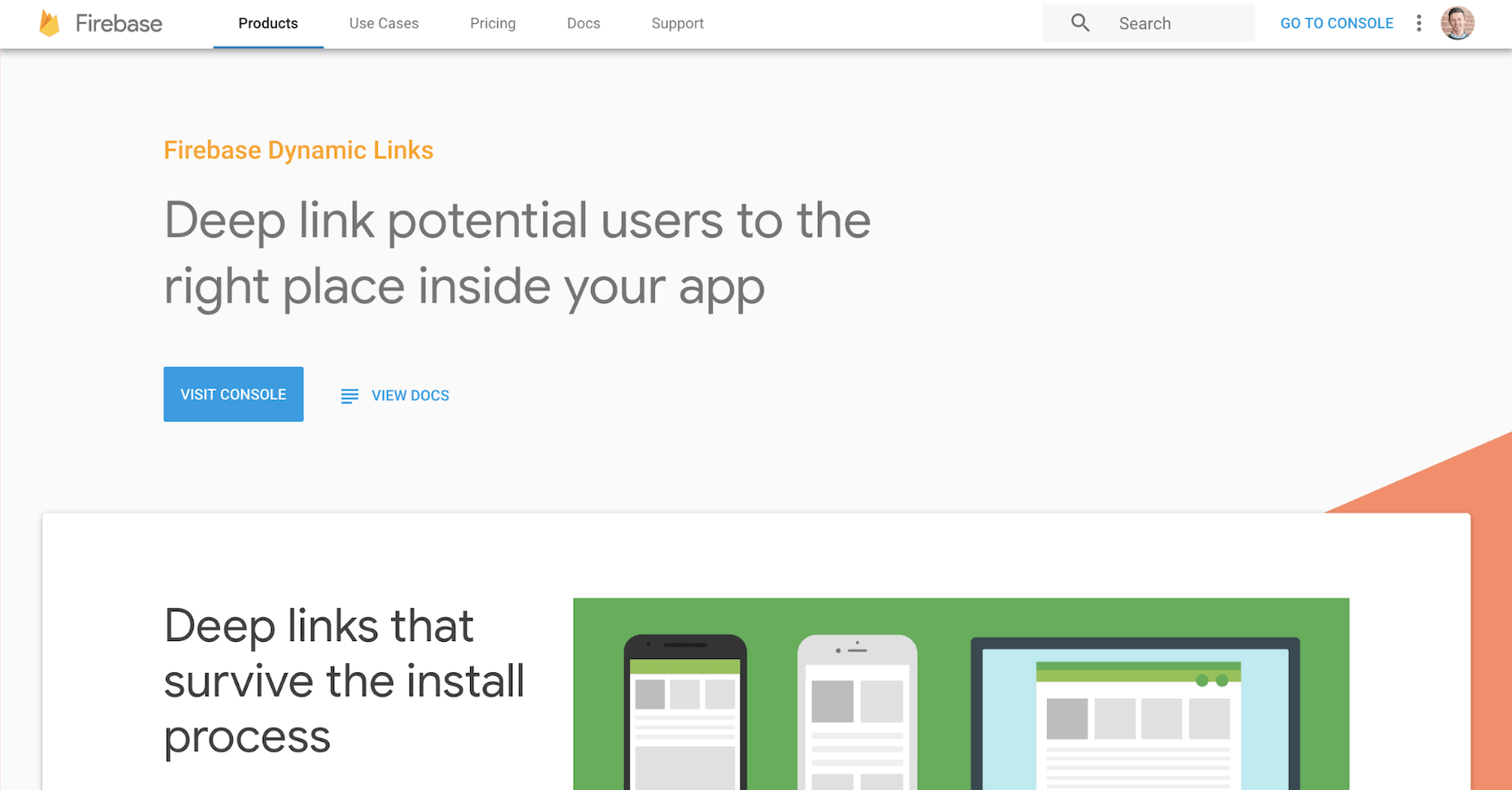 Firebase动态链接