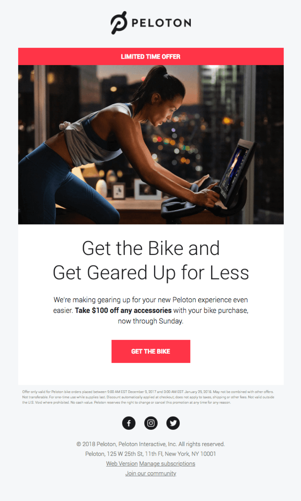 peloton newsletter