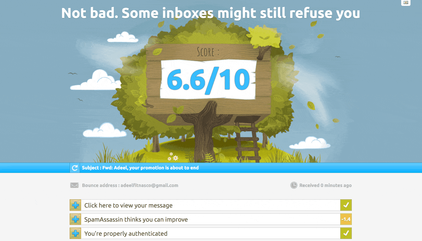 邮件测试员审查