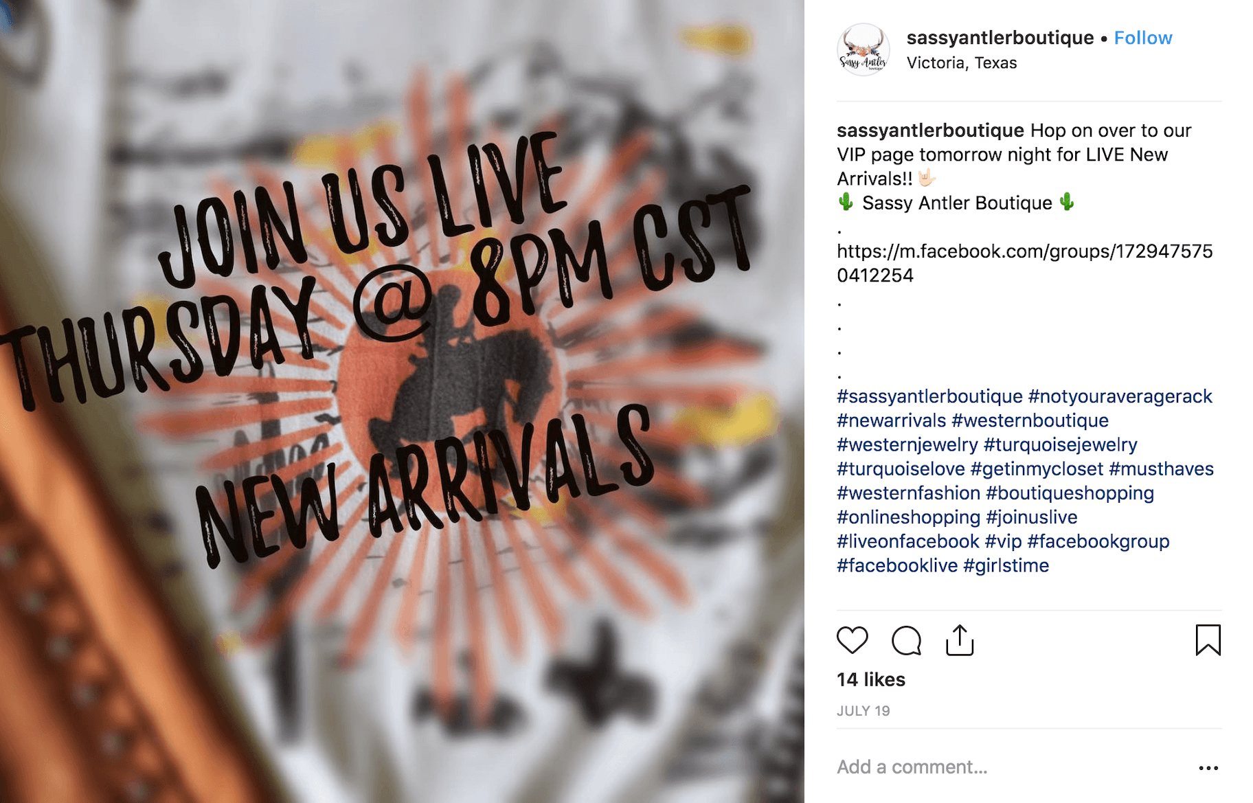 推广Instagram直播