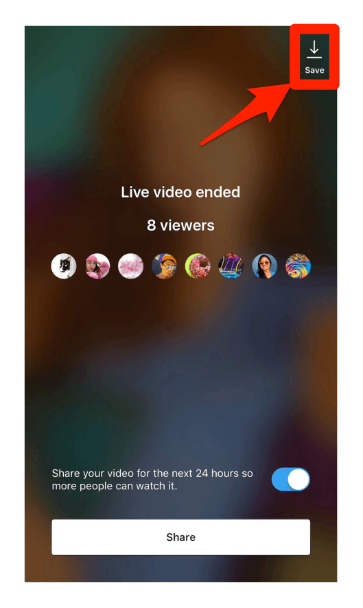 实时保存Instagram