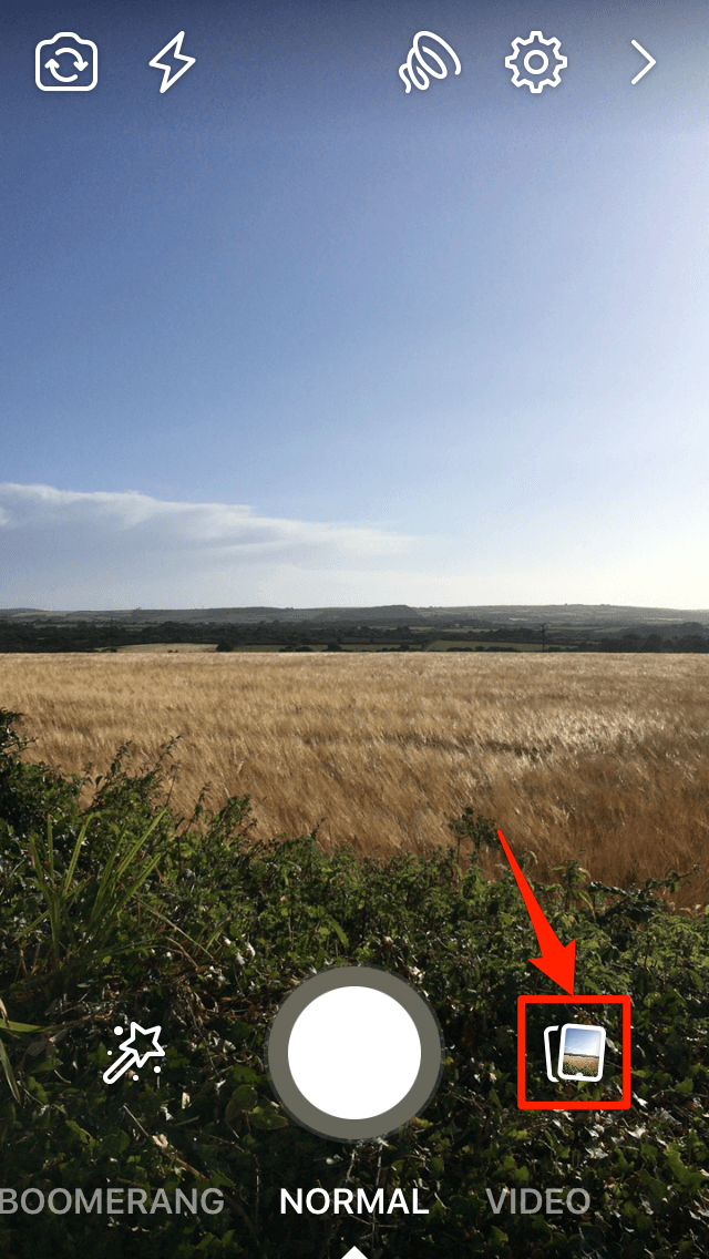 上传Facebook故事