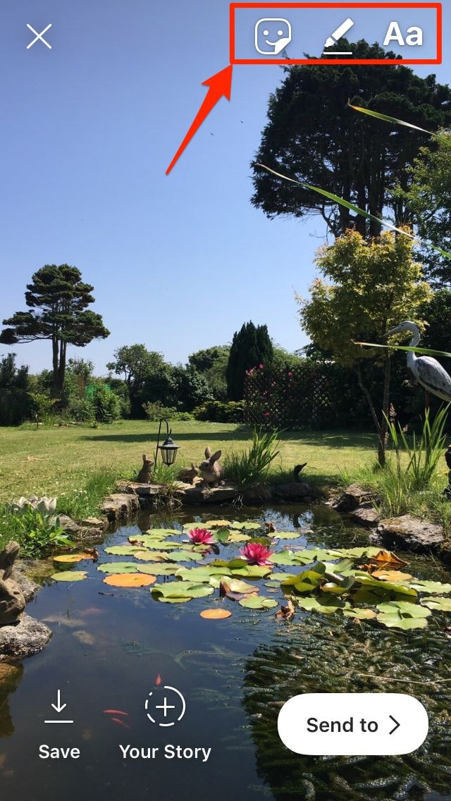 Instagram故事编辑故事