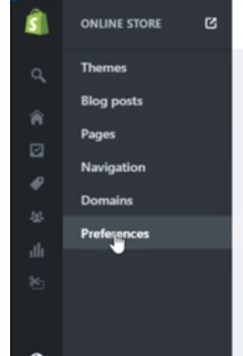 谷歌分析和Shopify