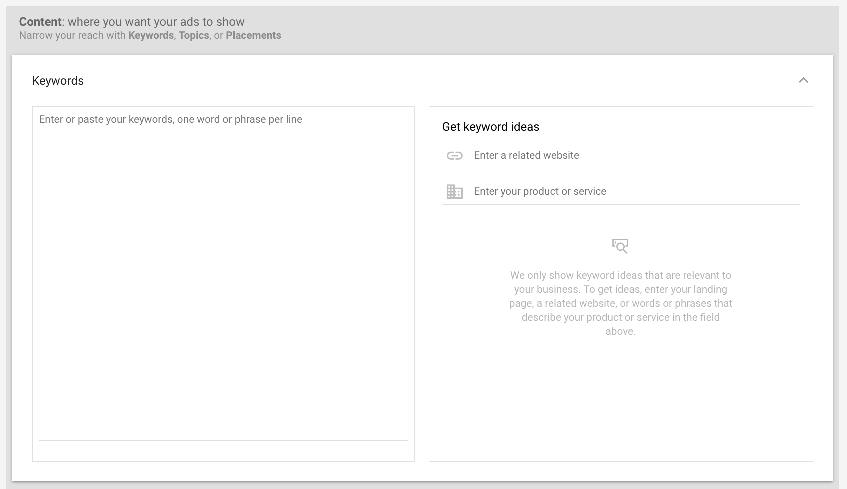 YouTube广告关键词