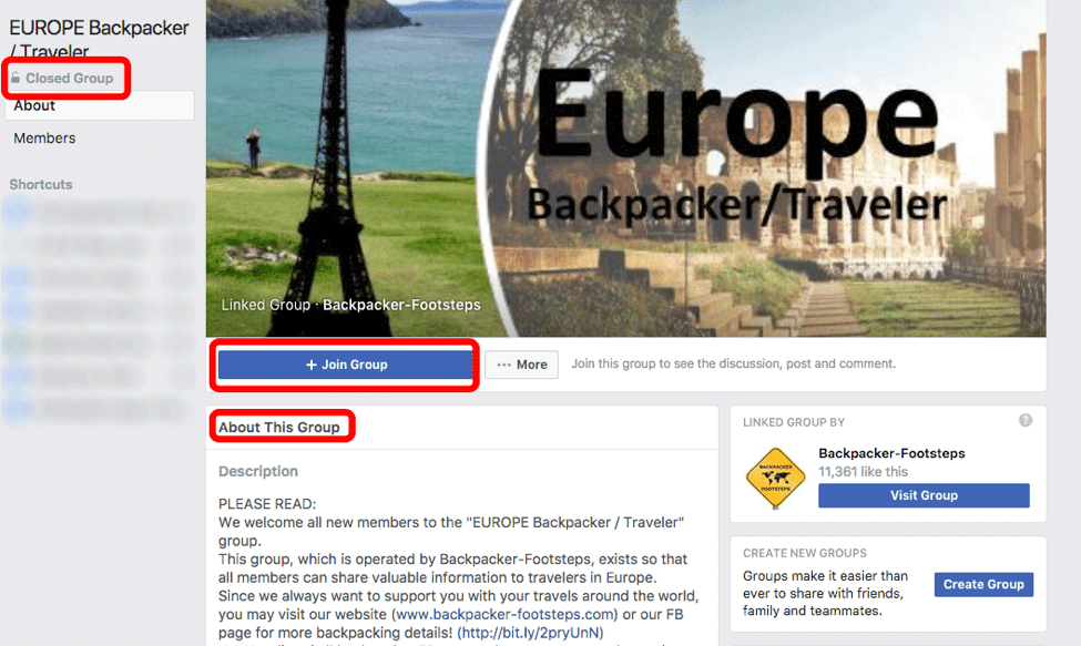 如何找到相关的facebook群组