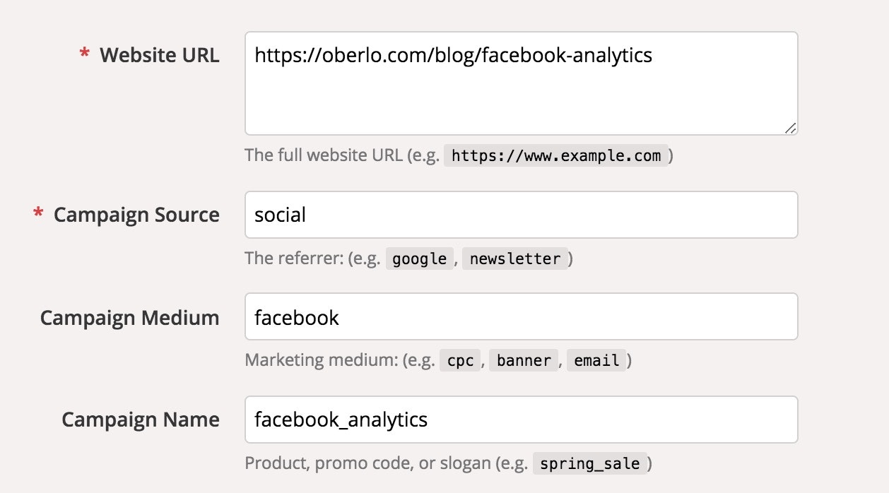 Google Analytics Facebook归因