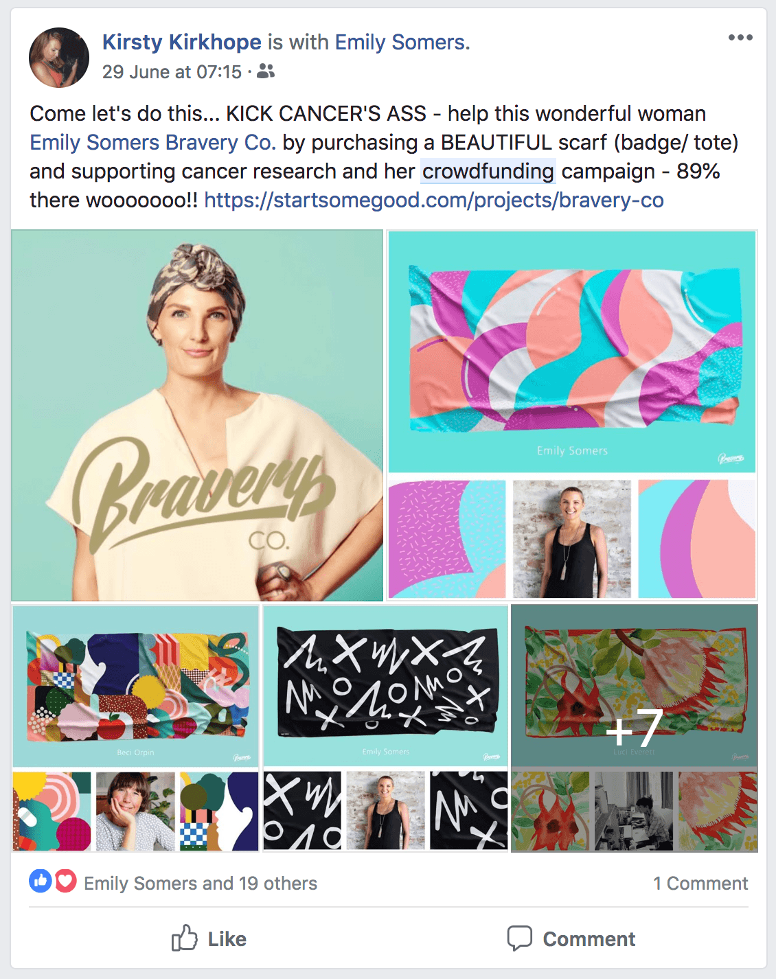 Social Media Crowdfunding