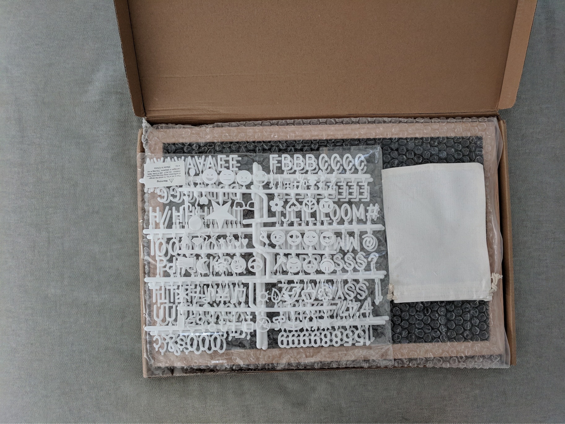 5月10日包装开箱