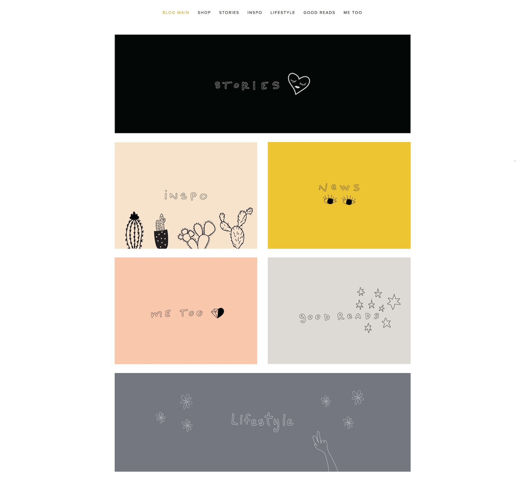 不错的博客设计